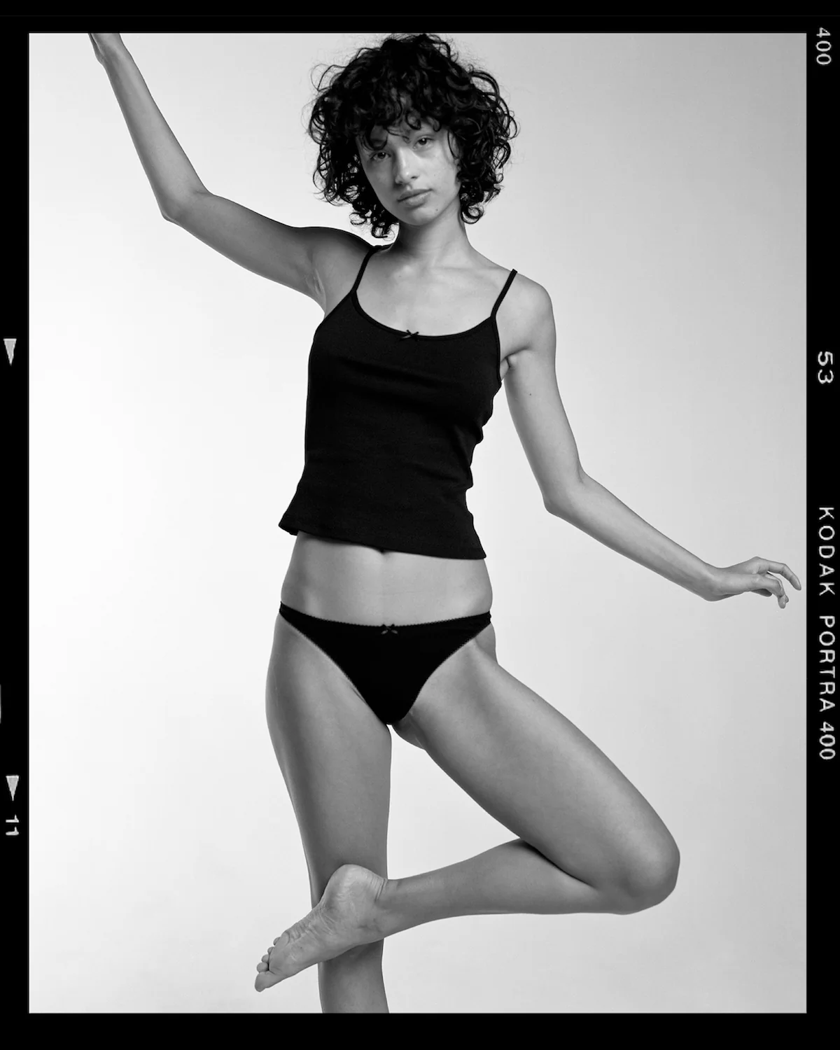The Tank: Black Cotton Jersey - Image 4
