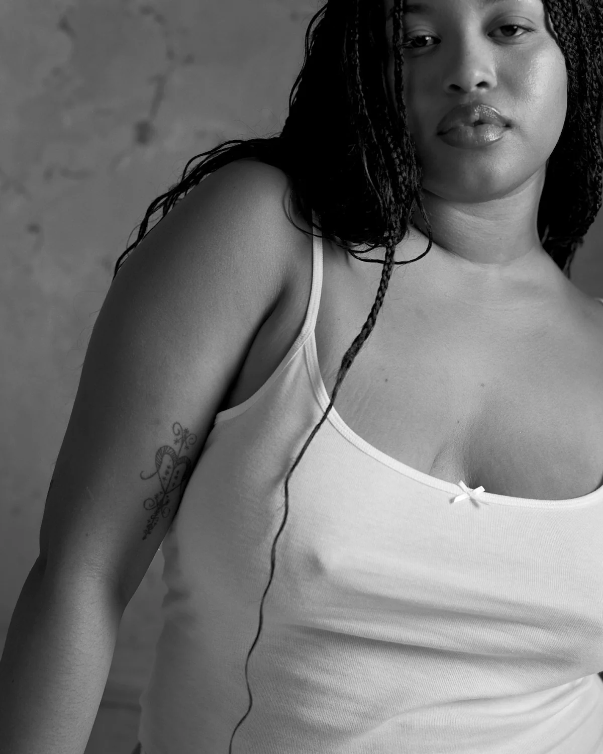 The Tank: White Cotton Jersey - Image 5