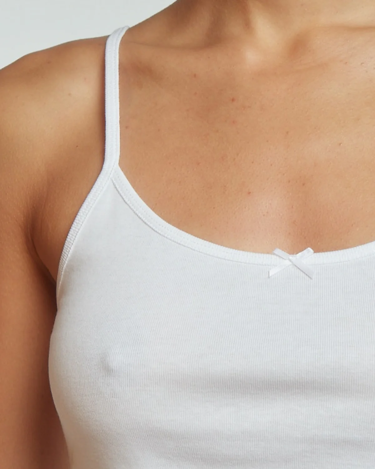 The Tank Dress: White Cotton Jersey - Image 7