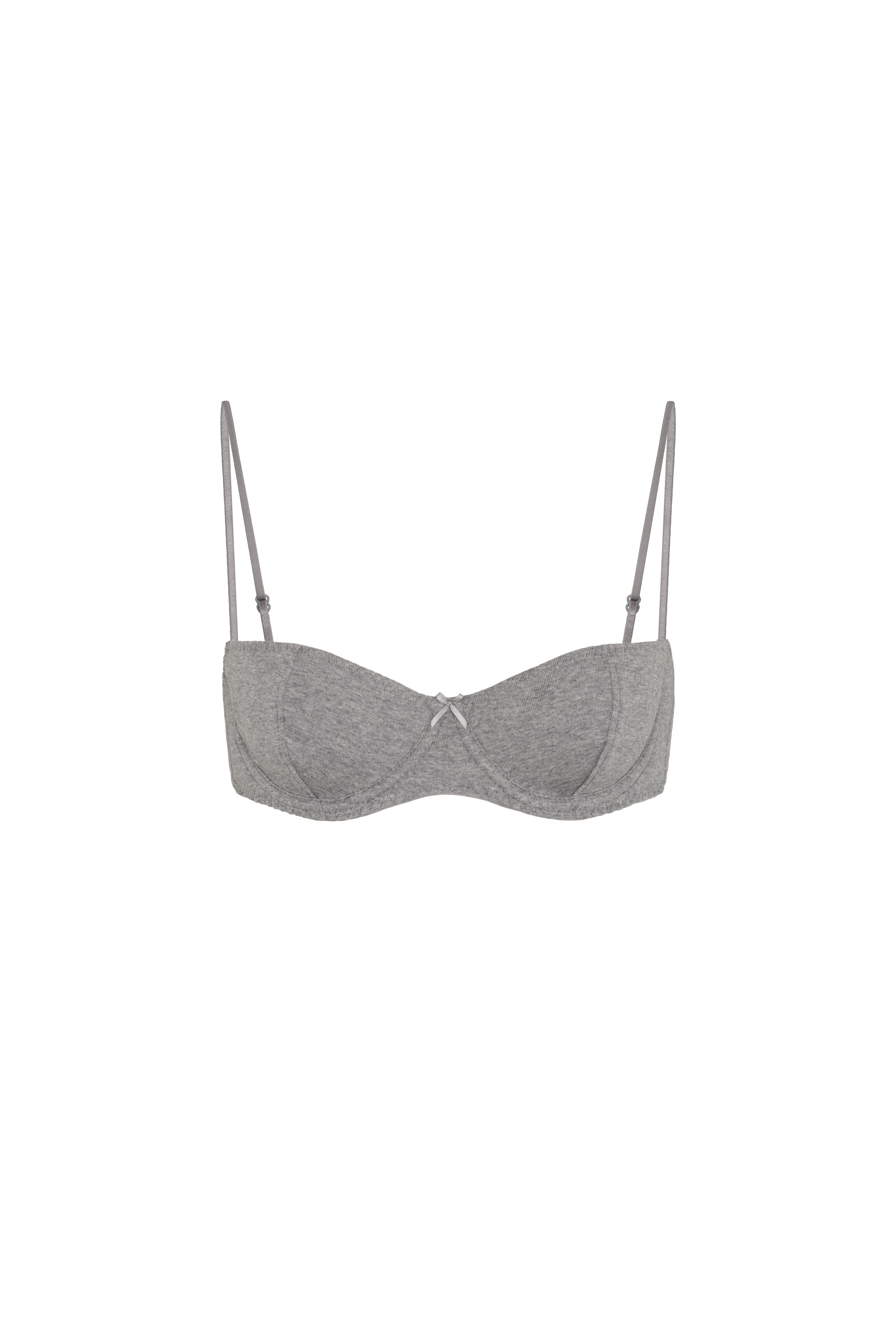 The Teacup: Grey Cotton Jersey - Image 3