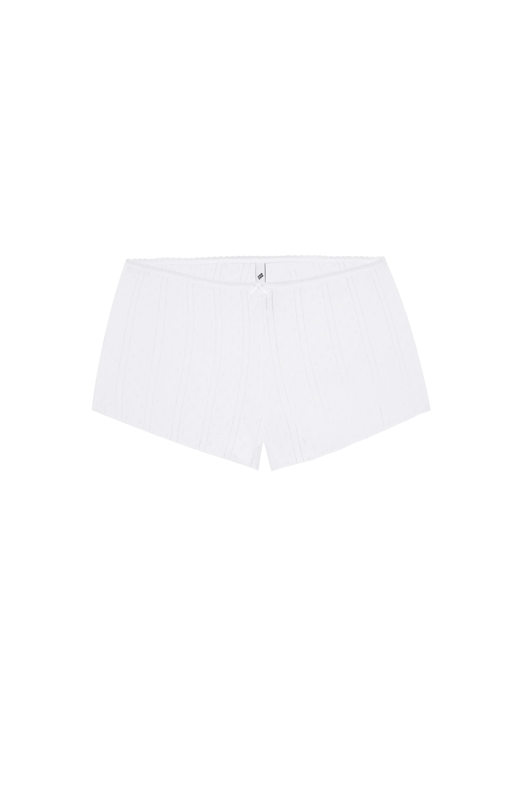 The Teeny Tiny Short: White Pointelle - Image 3