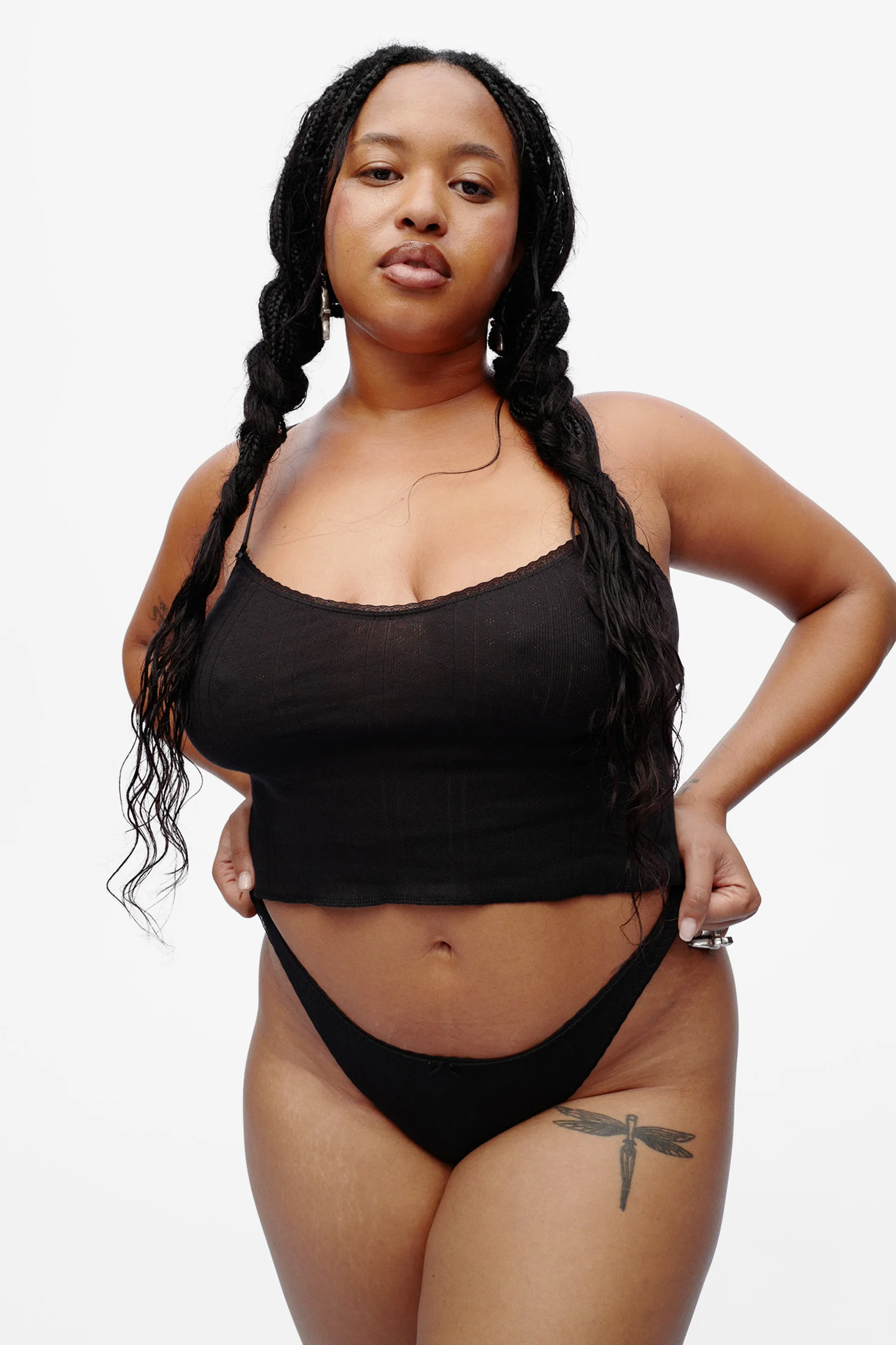 The Thong 3 Pack: Black - Image 4