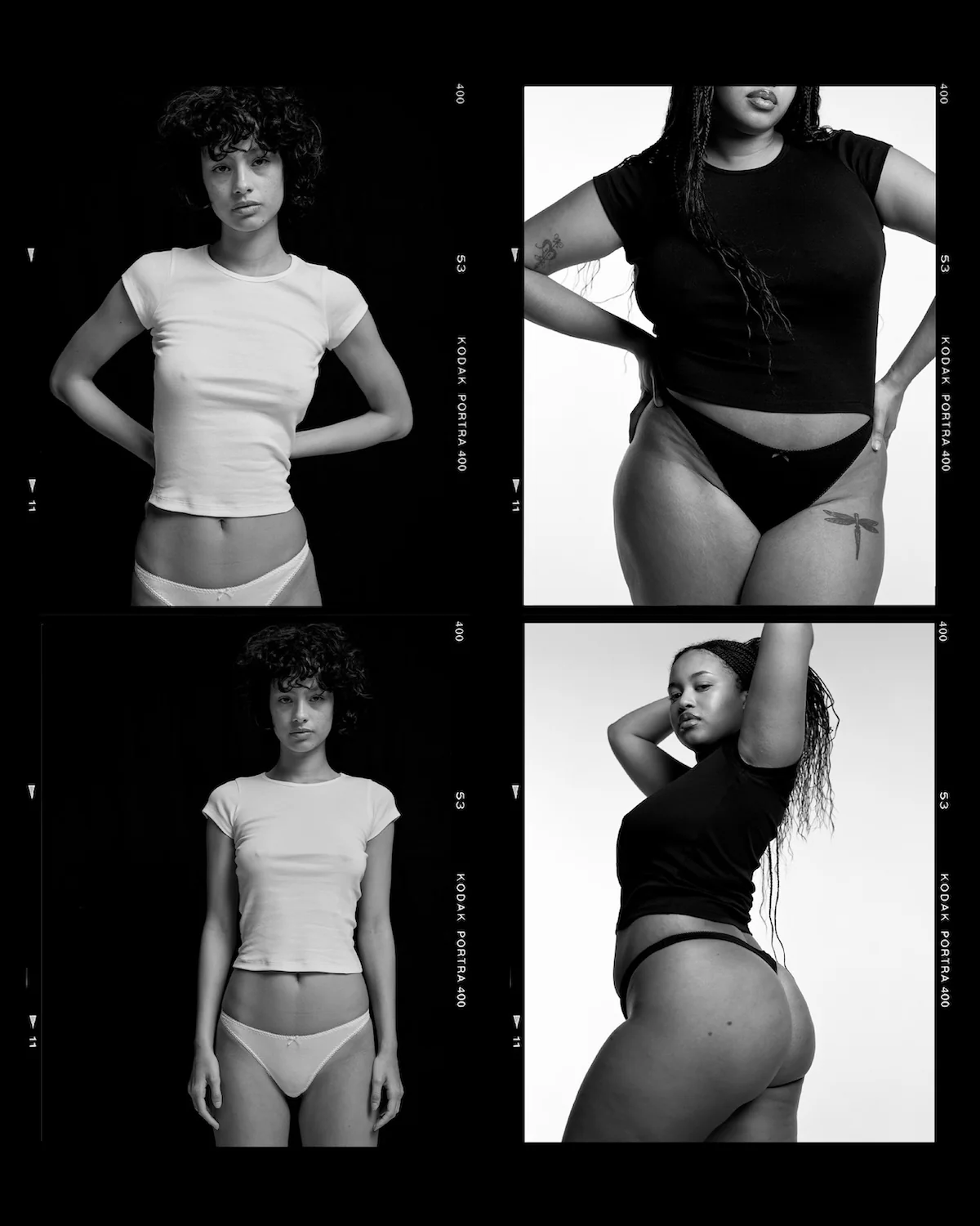 The Thong: Black Cotton Jersey - Image 5