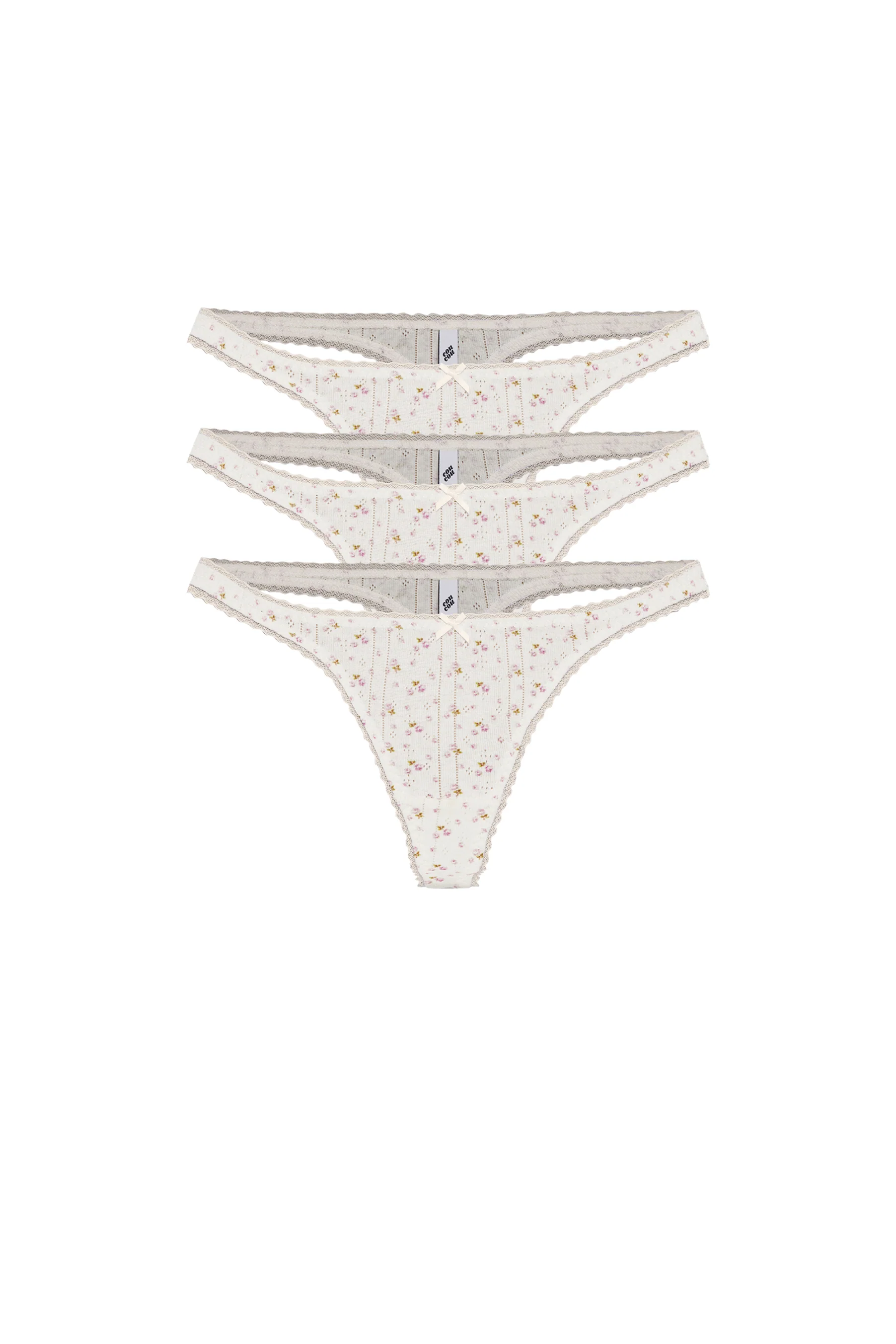 The Thong 3 Pack: English Rose - Image 3