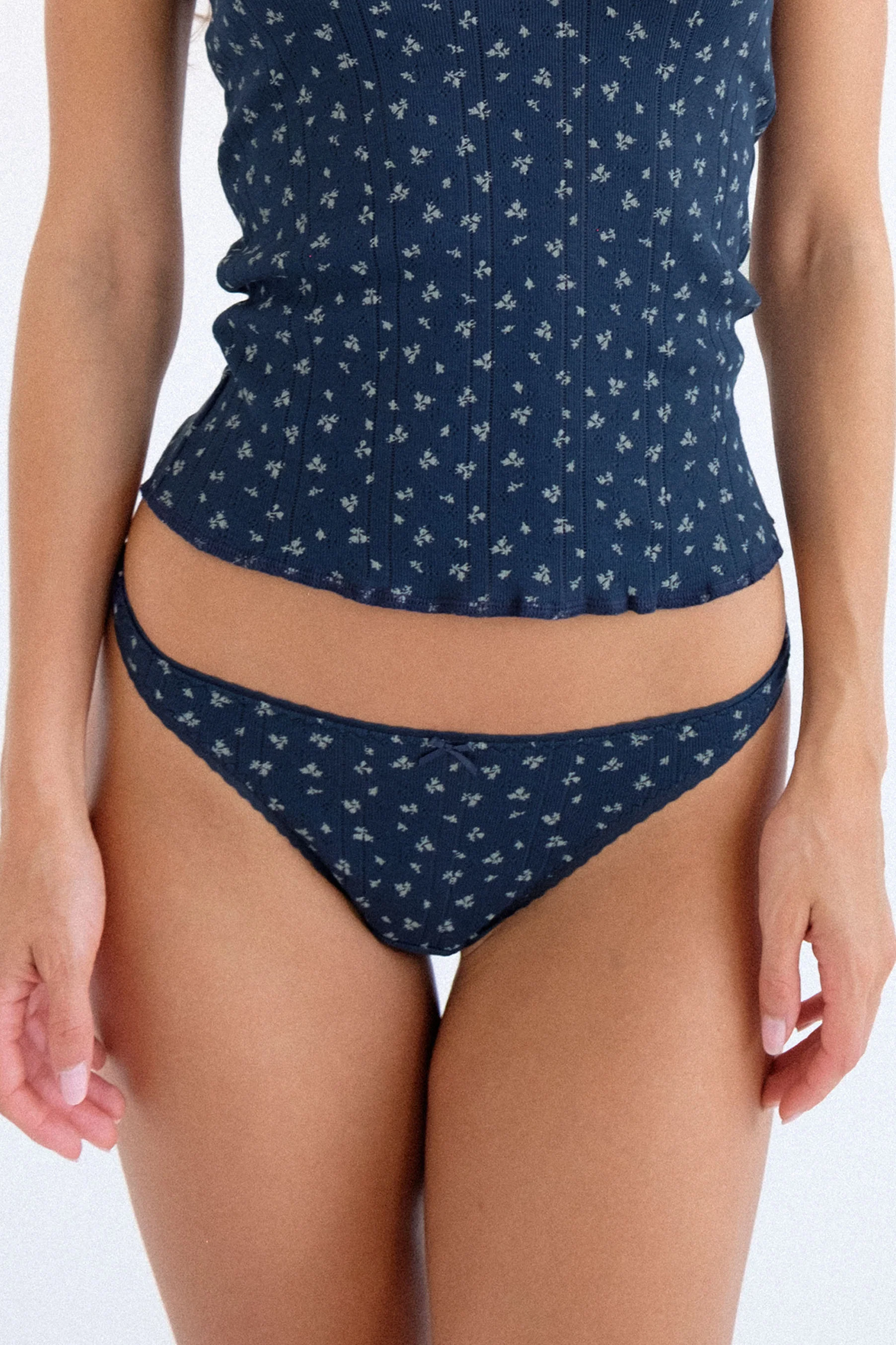 The Thong 3 Pack: Midnight Fields, Cherry Red & White - Image 2